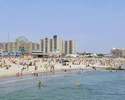 Image of Coney Island Beach in NYC