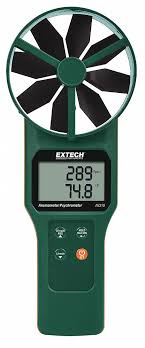 EXTECH, 1 fpm Air Velocity Resolution, Dew Point/Relative ...