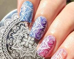 Image de Stamped Nail Art