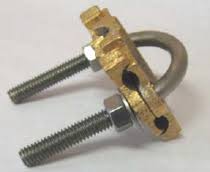 U-Bolt Ground Rod Clamp | C645 – Lightning Rod Parts