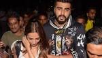 Arjun Kapoor shields Malaika Arora