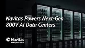 NVIDIA and Navitas Collaborate on 800V HVDC Architecture for AI Data Centers