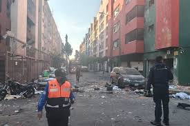 Deja heridos explosión por gas en Paseos de Taxqueña