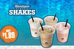 Harveys milkshake Sydney