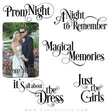 Prom Word Art Photo Overlays for Scrapbooking PROM by ashedesign via Relatably.com