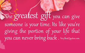 The greatest gift you can give someone - Inspirational Quotes ... via Relatably.com