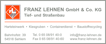 Firma Franz Lehnen GmbH \u0026amp; Co. KG in Sehlem - Branche(n): Straßen ...