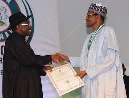 Image result for Jonathan stops PDP bid to contest Buhari’s victory