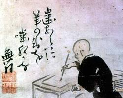 Image de Yosa Buson portrait peinture japonaise haïku