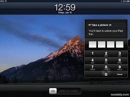Résultat de recherche d'images pour ""ipad" "lock screen" contents"