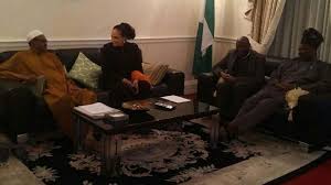 Image result for buhari in uk