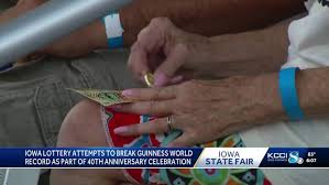Iowa Lottery Breaks World Record at State Fair