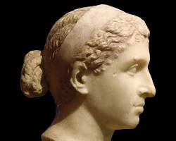 Image of Cleopatra VII bust