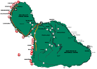 Maui Snorkeling Maps Hawaii Snorkel Map Molokini Crater