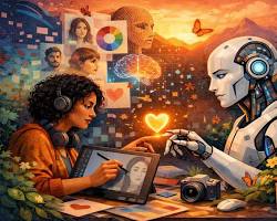 future of digital marketing artificial intelligence 2026 hero image technology concept، من إنشاء الذكاء الاصطناعي