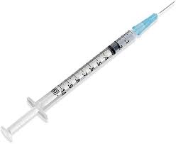 Amazon.com: BD Tuberculin Syringe, with Detachable 25 G x 5 ...