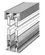 Track Set for Display Glass Sliding Doors - Richelieu Hardware