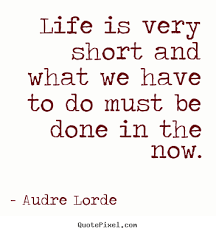 Life quotes - Life is very short and what we have to do must be ... via Relatably.com