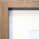 Solid oak photo frames