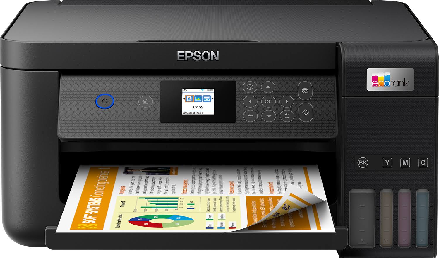 Epson EcoTank ET-2850 Wireless Color All-in-One Cartridge-Free Supertank Printer