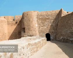 interior of the Portuguese Fort at Qal'at alBahrain
