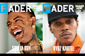 In the grand tradition of FADER&#39;s annual jam-packed Summer Music Issue, we are pleased and proud to announce this year&#39;s featuring Vybz Kartel and Soulja ... - F74_Cover_620x413