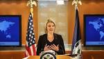 State Department spokesperson Heather Nauert