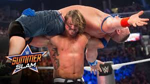 آقای ریکارد: 🖼️ #wrestling_memory به مناسبت مچ جذاب سینا و ای جی استایلز در بعد از ظهر دیروز ، بریم یه خاطره بازی کنیم با مچشون در سامراسلم ۲۰۱۶ در این مسابقه تک به ت...