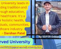 Image of Community outreach program at Gujarat Ayurved University
