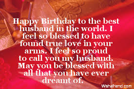 Happy Birthday Husband Quotes. QuotesGram via Relatably.com