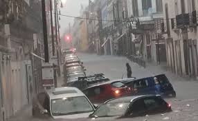Intensa tormenta en Puebla deja una persona fallecida y severas afectaciones