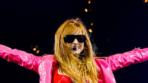 Addison Rae Owns Coachella With a Latex Bikini Dance Clip