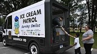 Police ice cream trucks seek to portray officers in positive light