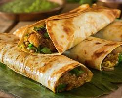 Image of Kathi Roll Kolkata street food