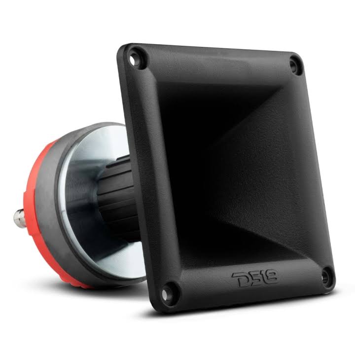 PRO-DR1P 1 inch Twist On Throat Compression Driver w/ 1 inch Phenolic Voice Coil and PRO-H44/BK Horn 240 Watts 8-Ohm DS18