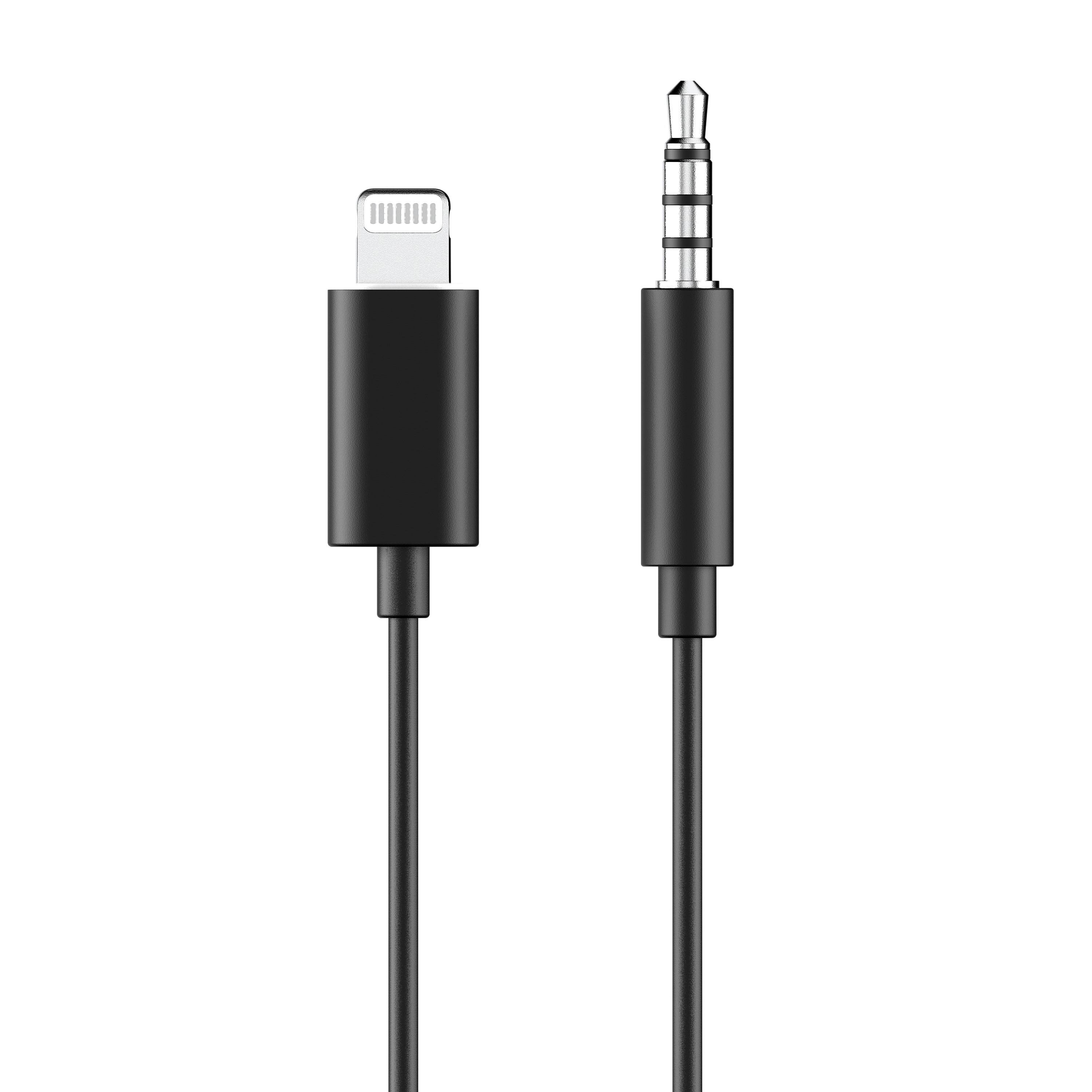 Auto Drive Lightning to 3.5 mm Plug Stereo Aux Cable