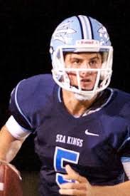 If QB Luke Napolitano and his teammates at Corona del Mar win out through the SoCal bowl games, their D3 state bowl opponent might be No. 21 Marin Catholic. - Luke-Napolitano-200