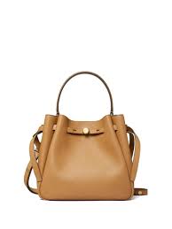 Tory Burch Romy Bucket Bag | Brown | FARFETCH