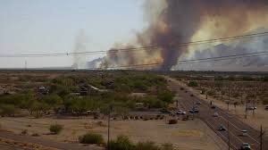 Fall Fire: Brush Fire in Gila River Indian Community Prompts Evacuations and Air Quality Concerns