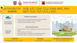 Secretaría de Protección Civil CDMX - News update