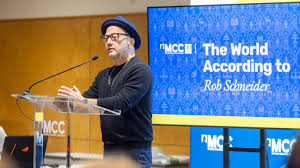 Rob Schneider Visits MCC Budapest