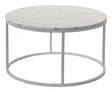 Soffbord dia:88cm Vit