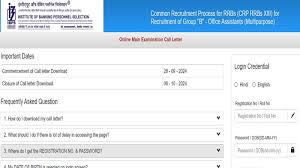 IBPS RRB Clerk Mains Admit Card 2024 Released: Download Link and Exam Details