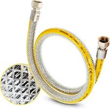 FLEX 1m Flexible Gas Hose - Propane Butane Hose Stainless ...