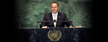 John Key dishes it out at the United Nations | Young Nats via Relatably.com