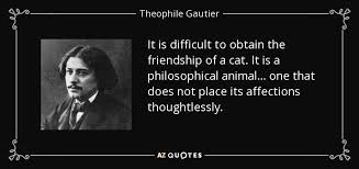 Theophile Gautier quote: It is difficult to obtain the friendship ... via Relatably.com