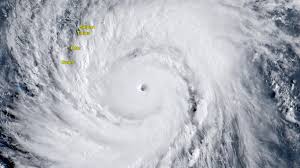 Cat 5 Super Typhoon Sinlaku the 2nd-strongest typhoon so early in the year