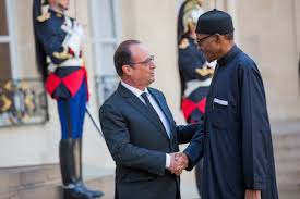 Image result for buhari in paris pix