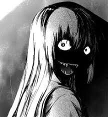 Znalezione obrazy dla zapytania creepy anime girl