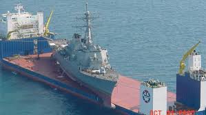 Image result for crane lifting a ship